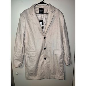 NWT BooHoo Man Overcoat